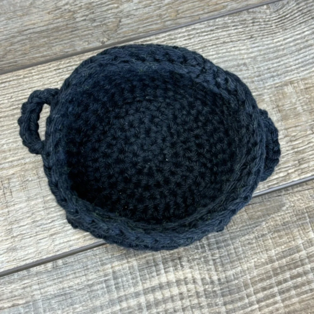 Hand Crafted halloween cauldron